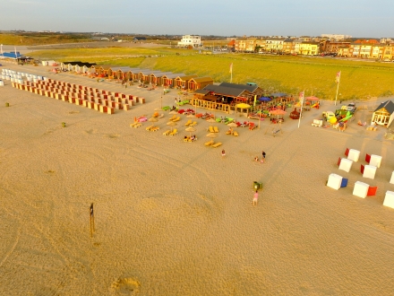 Strand Vakantie huisjes Katwijk foto DJI_0246.JPG