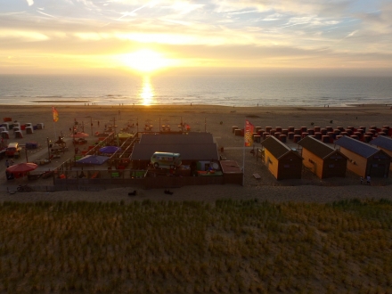 Strand Vakantie huisjes Katwijk foto DJI_0249.JPG